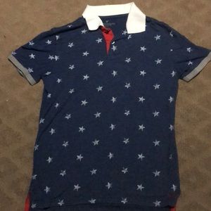 American Eagle Stars Slim Fit Polo M